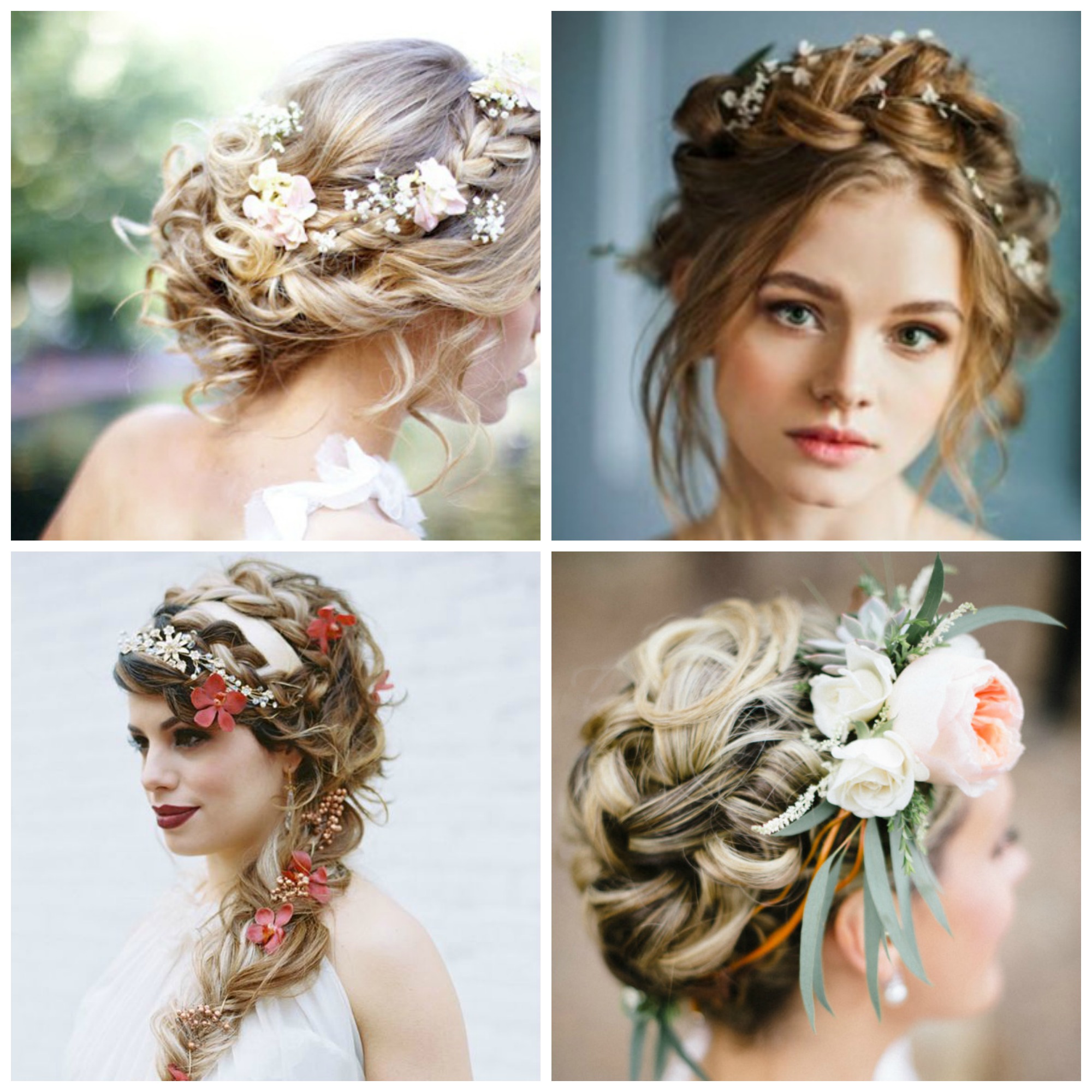 wedding floral crowns