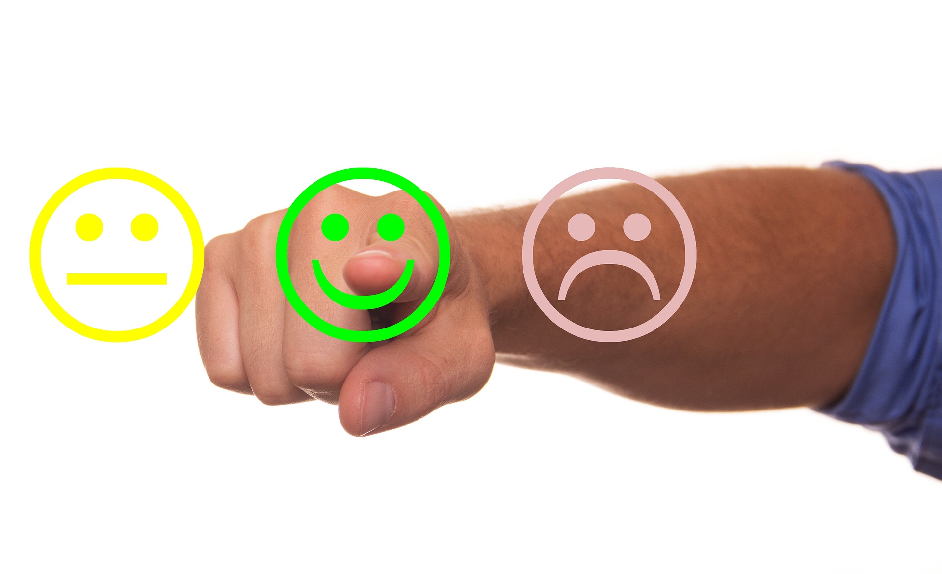 feedback faces happy review