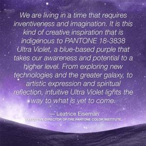 ultra violet pantone quote 2018 color of the year